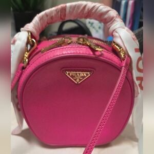Mini inspired leather pouch bag - handle wrap included with Free Twilly